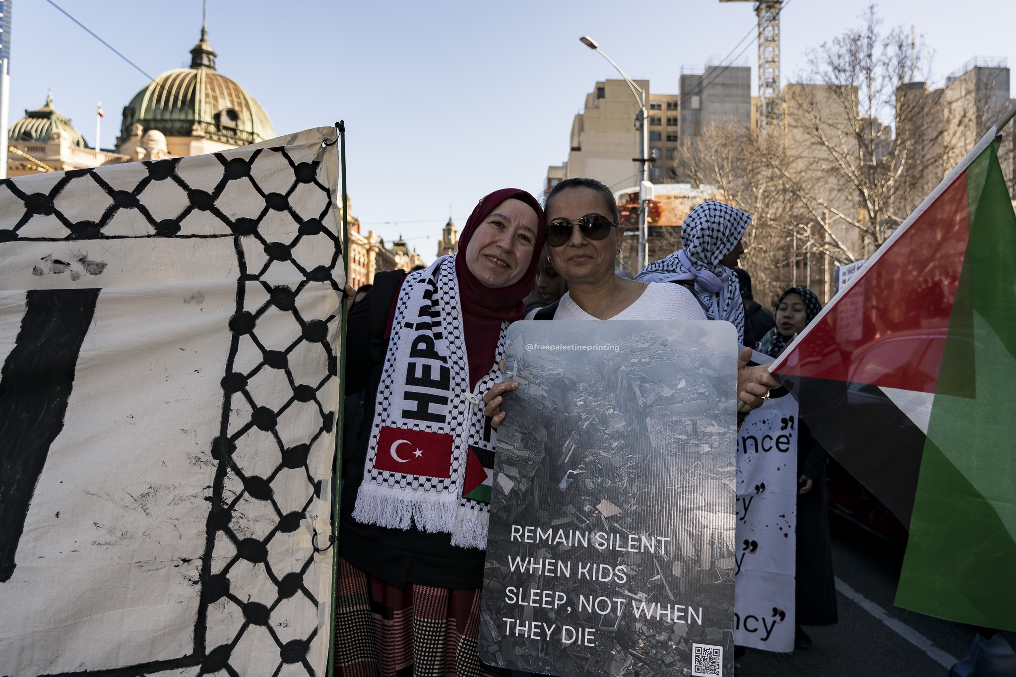 March for Palestine, 28 August 2025, Melbourne/Naarm.