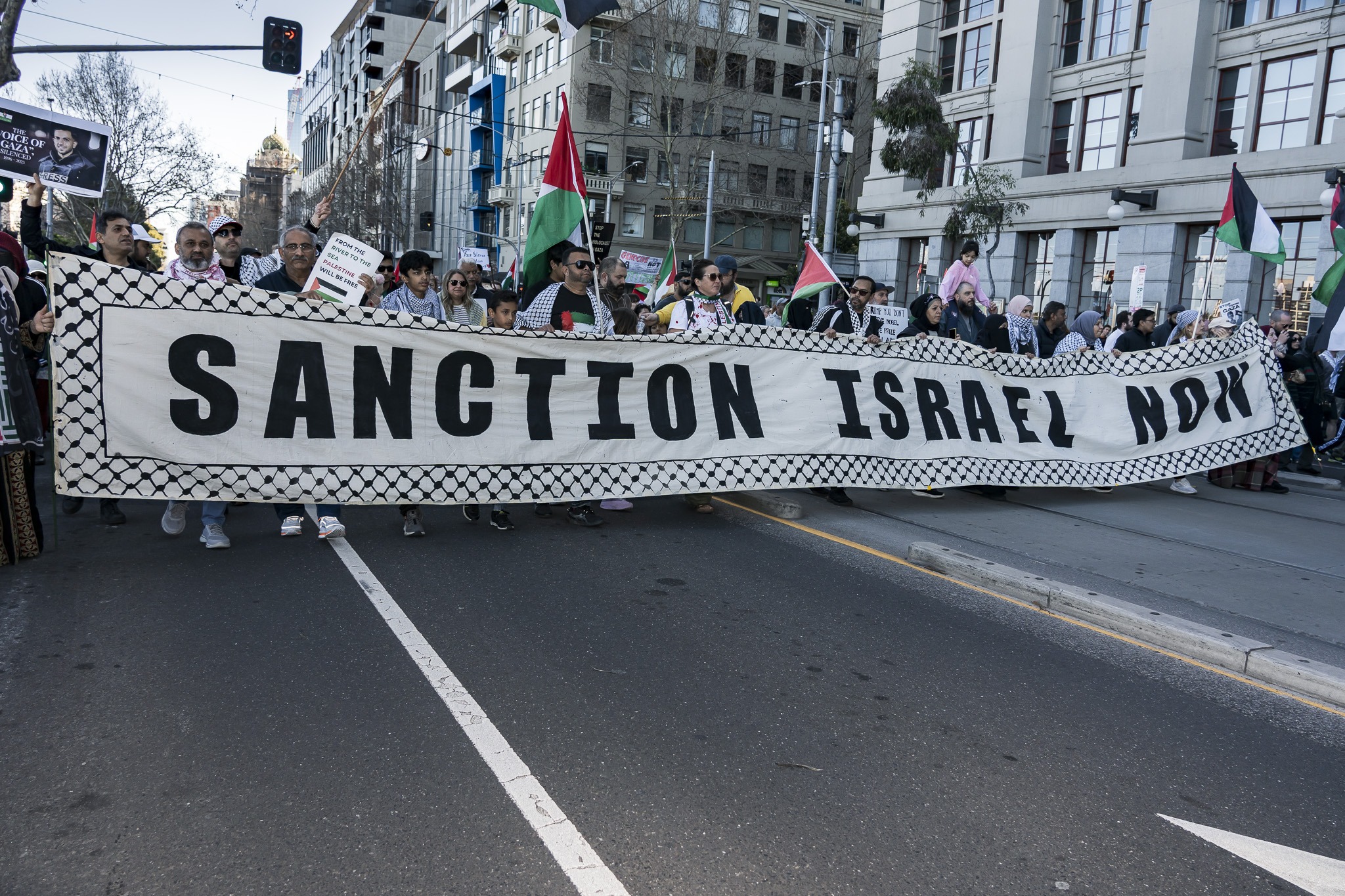 March for Palestine, 28 August 2025, Melbourne/Naarm.