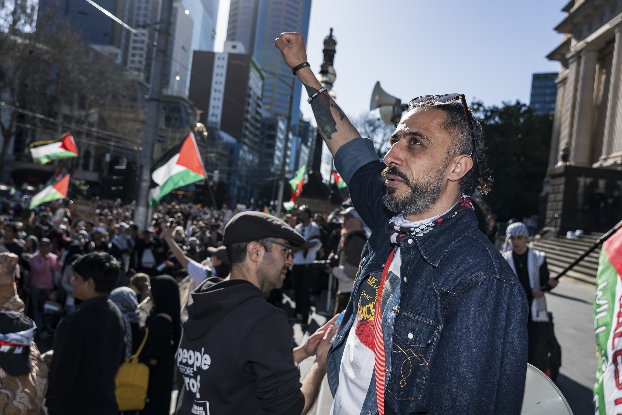 March for Palestine, 28 August 2025, Melbourne/Naarm.