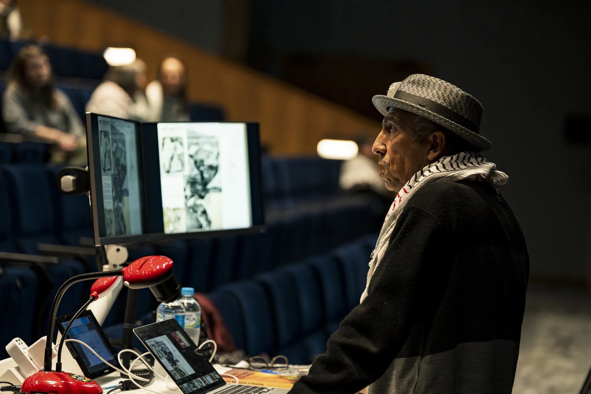 Mazin Qumsiyeh talk in Geelong