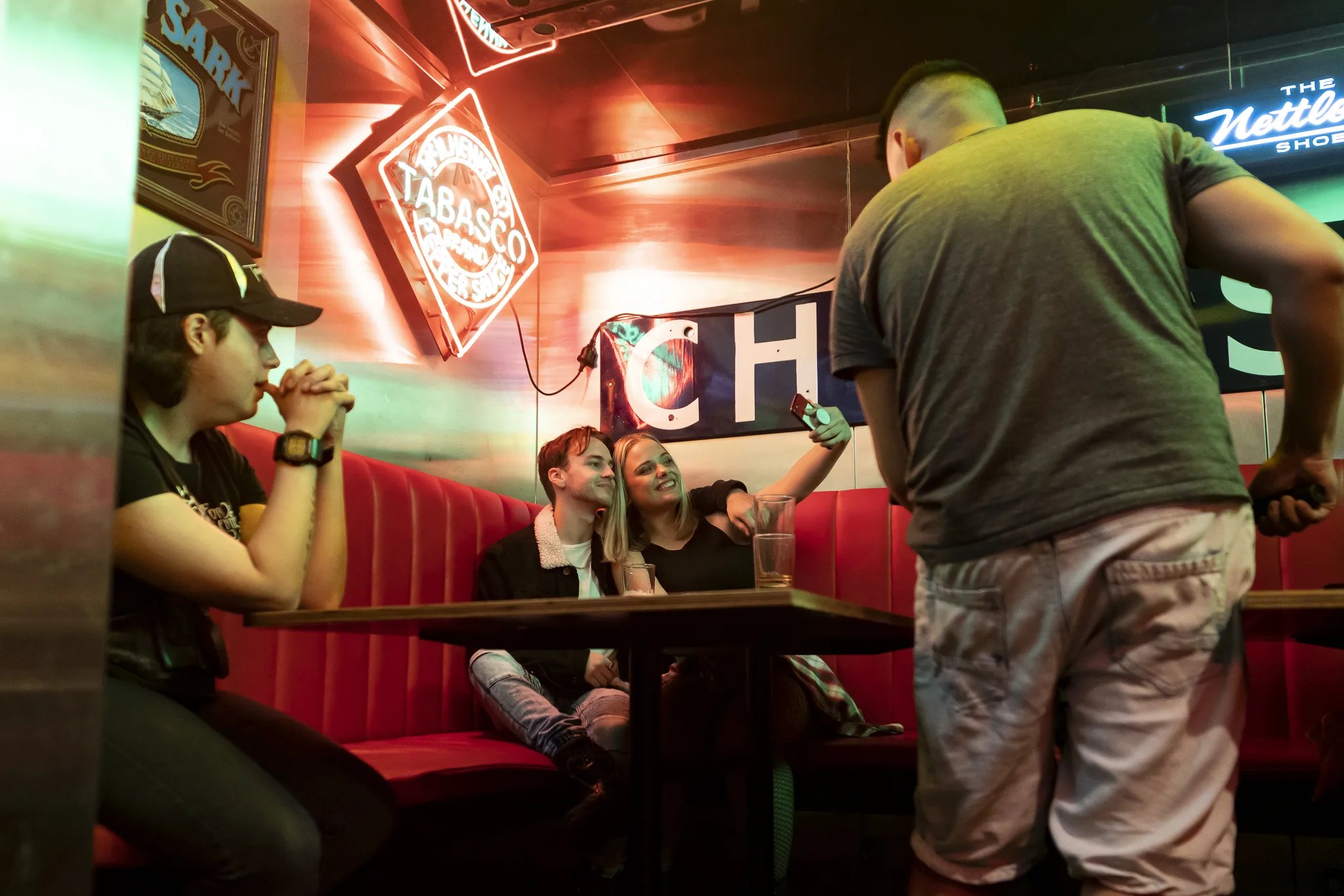 Catholic Guilt music video shoot - behind the scenes.