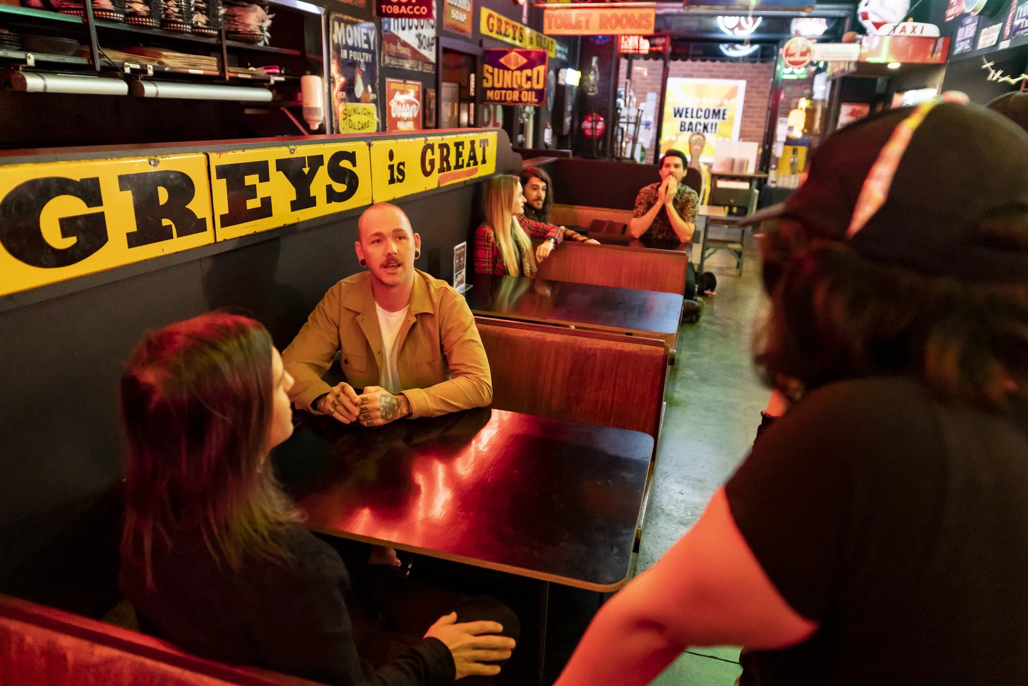 Catholic Guilt music video shoot - behind the scenes.