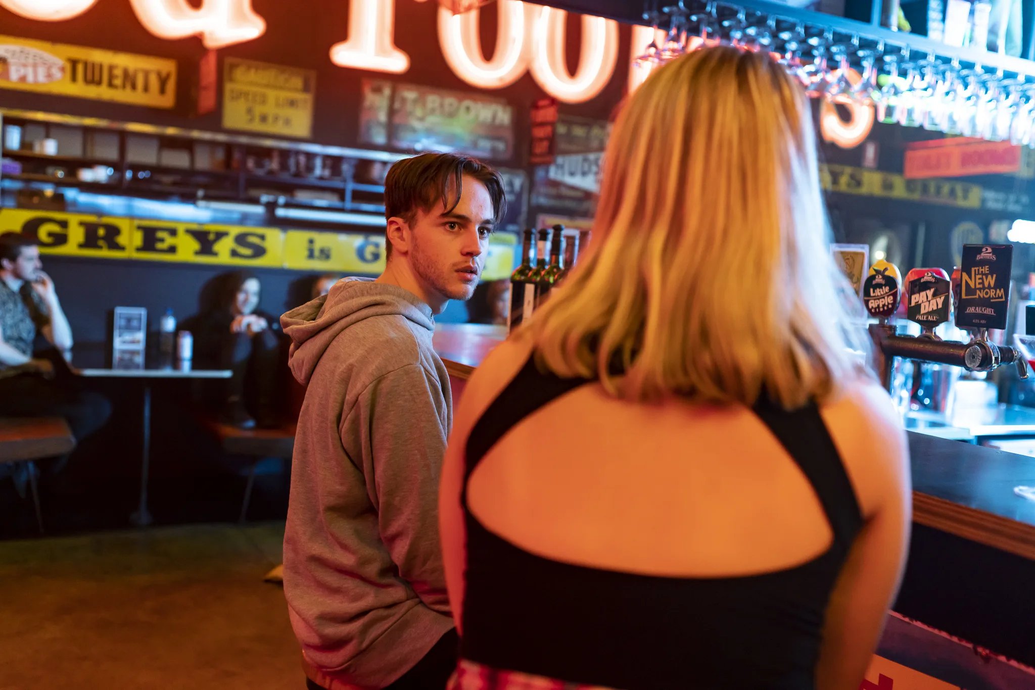 Catholic Guilt music video shoot - behind the scenes.