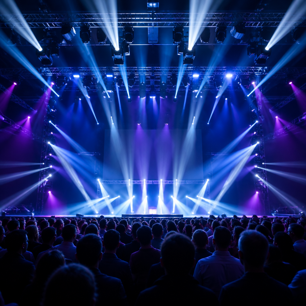 Iluminação móvel de alto impacto para criar movimento, energia e efeitos profissionais em pistas, palcos e eventos. Dê mais dinamismo à sua produção e surpreenda o público.