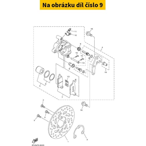 Boot, Caliper B7JF59170000