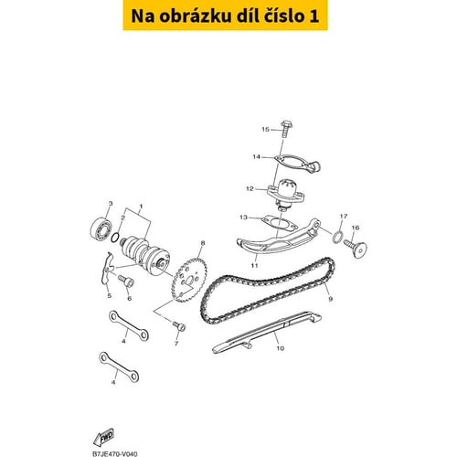 Camshaft Assy 1 B7JE21700000