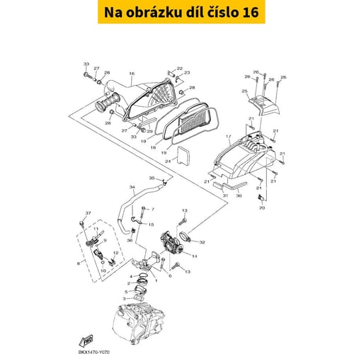 Air Cleaner Case Comp. B7JWE4411000