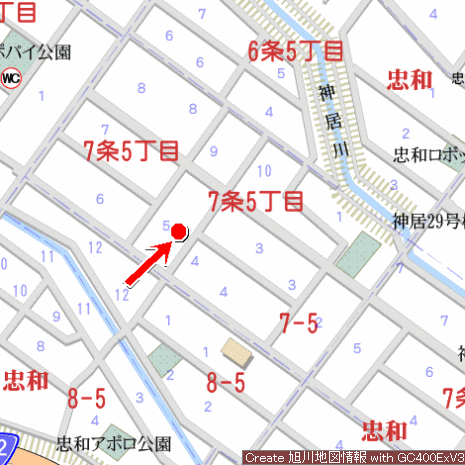 Property in Chūwa, Asahikawa – photo 6 of 6 – Asahikawa, Asahikawa, Hokkaido, Japan