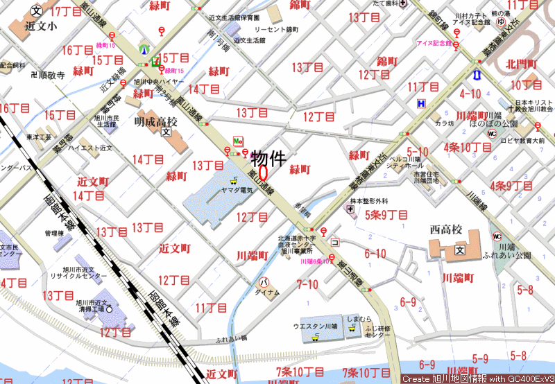 Property in Midorimachi, Asahikawa – photo 2 of 5 – Asahikawa, Asahikawa, Hokkaido, Japan