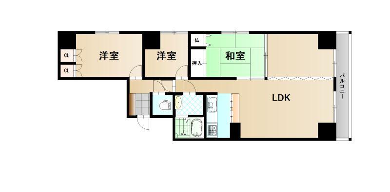 Condo in 3 Jōdōri, Asahikawa – photo 2 of 23 – Asahikawa, Asahikawa, Hokkaido, Japan