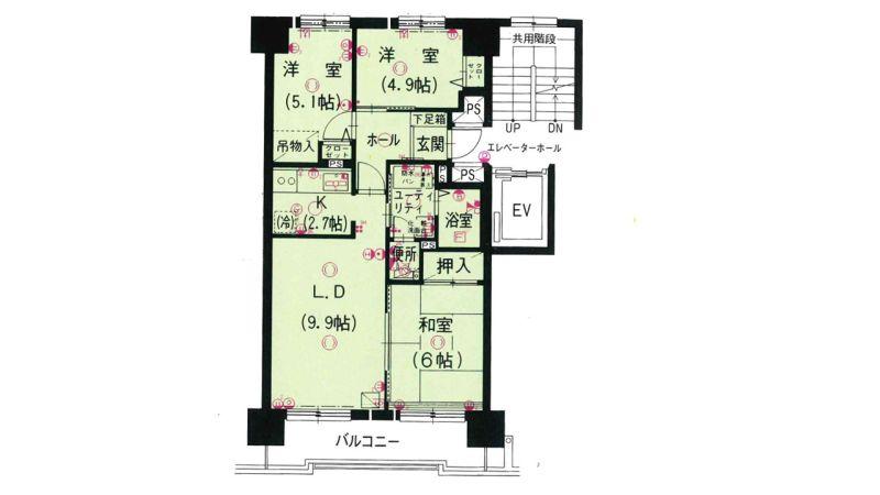 Condo in 3 Jōdōri, Asahikawa – photo 4 of 16 – Asahikawa, Asahikawa, Hokkaido, Japan