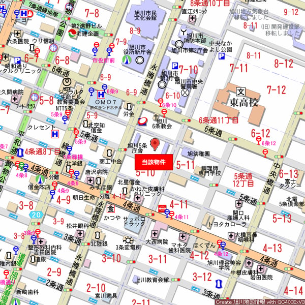 Condo in 5 Jōdōri, Asahikawa – photo 3 of 7 – Asahikawa, Asahikawa, Hokkaido, Japan