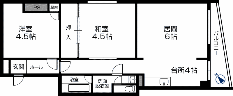 Condo in 5 Jōdōri, Asahikawa – photo 2 of 16 – Asahikawa, Asahikawa, Hokkaido, Japan