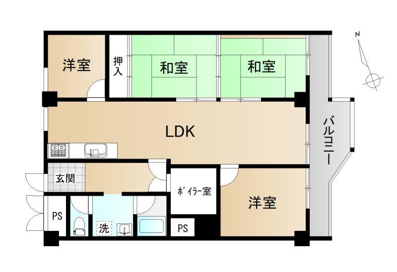 Condo in 9 Jōdōri, Asahikawa – photo 2 of 12 – Asahikawa, Asahikawa, Hokkaido, Japan
