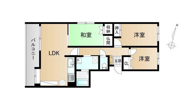 Condo in Kagura, Asahikawa – photo 2 of 22 – Asahikawa, Asahikawa, Hokkaido, Japan