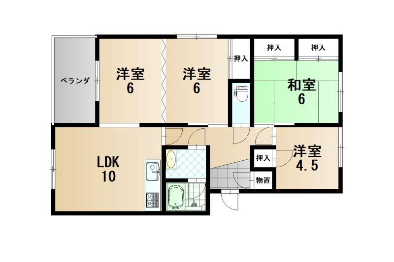 Condo in Kamui, Asahikawa – photo 2 of 12 – Asahikawa, Asahikawa, Hokkaido, Japan