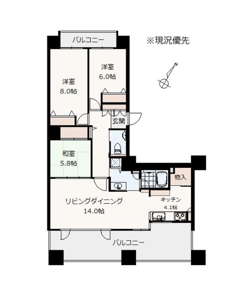 Condo in Miyamae, Asahikawa – photo 2 of 19 – Asahikawa, Asahikawa, Hokkaido, Japan