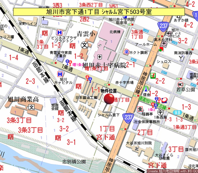 Condo in Miyashitadōri, Asahikawa – photo 3 of 21 – Asahikawa, Asahikawa, Hokkaido, Japan