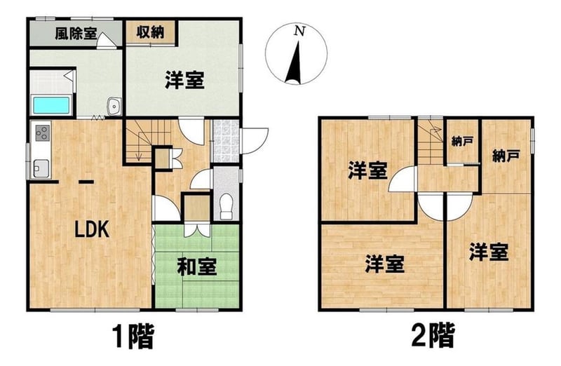 House in 1 Jo, Fukagawa – Fukagawa, Asahikawa, Hokkaido, Japan
