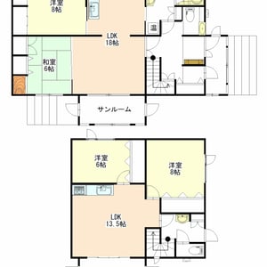 House in Ebeotsucho, Takikawa