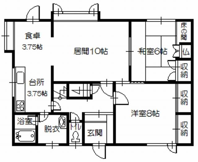 House in Minami 2 Jōdōri, Asahikawa – photo 2 of 18 – Asahikawa, Asahikawa, Hokkaido, Japan