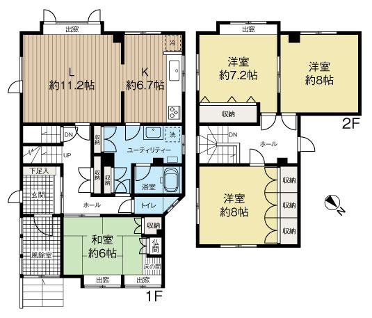House in Nagayama, Asahikawa – photo 2 of 4 – Asahikawa, Asahikawa, Hokkaido, Japan