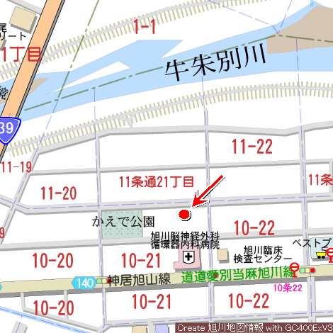 Land in 10 Jōdōri, Asahikawa – photo 2 of 3 – Asahikawa, Asahikawa, Hokkaido, Japan