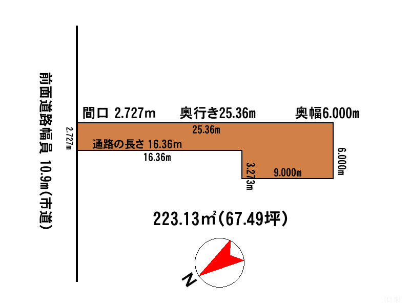 Land in 3 Jōdōri, Asahikawa – photo 2 of 5 – Asahikawa, Asahikawa, Hokkaido, Japan
