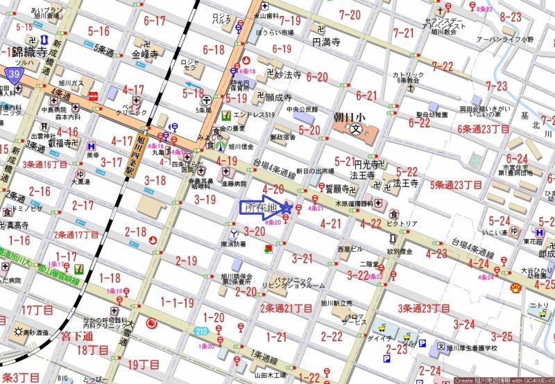 Land in 4 Jodori, Asahikawa – photo 2 of 6 – Asahikawa, Kamikawa, Hokkaido, Japan