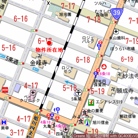 Land in 6 Jōdōri, Asahikawa – photo 3 of 5 – Asahikawa, Asahikawa, Hokkaido, Japan