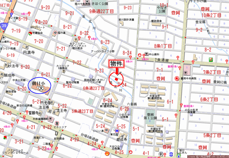Land in 7 Jōdōri, Asahikawa – photo 3 of 3 – Asahikawa, Asahikawa, Hokkaido, Japan