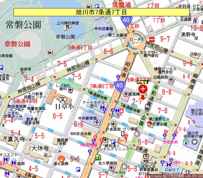 Land in 7 Jodori, Asahikawa – photo 3 of 6 – Asahikawa, Asahikawa, Hokkaido, Japan