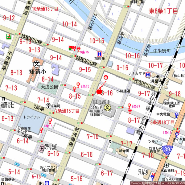 Land in 8 Jōdōri, Asahikawa – photo 3 of 4 – Asahikawa, Asahikawa, Hokkaido, Japan