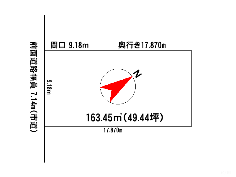 Land in 8 Jodori, Asahikawa – photo 2 of 5 – Asahikawa, Asahikawa, Hokkaido, Japan
