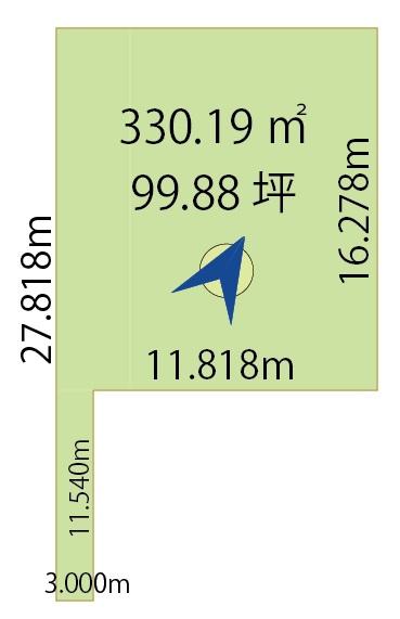 Land in Asahigaoka, Asahikawa – photo 2 of 3 – Asahikawa, Asahikawa, Hokkaido, Japan