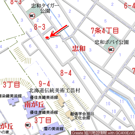Land in Chuwa, Asahikawa – photo 3 of 3 – Asahikawa, Asahikawa, Hokkaido, Japan