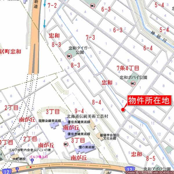 Land in Chuwa, Asahikawa – photo 7 of 7 – Asahikawa, Asahikawa, Hokkaido, Japan