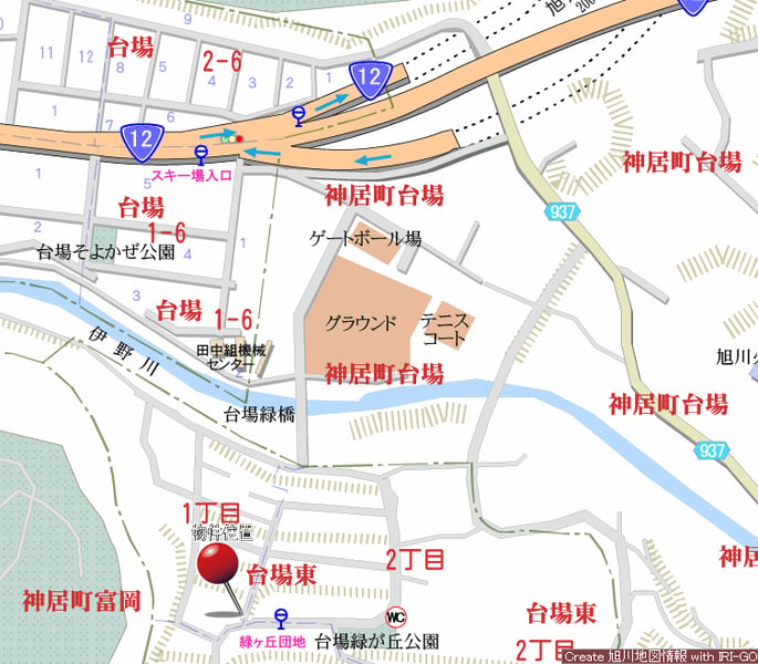 Land in Daibahigashi, Asahikawa – photo 3 of 6 – Asahikawa, Asahikawa, Hokkaido, Japan