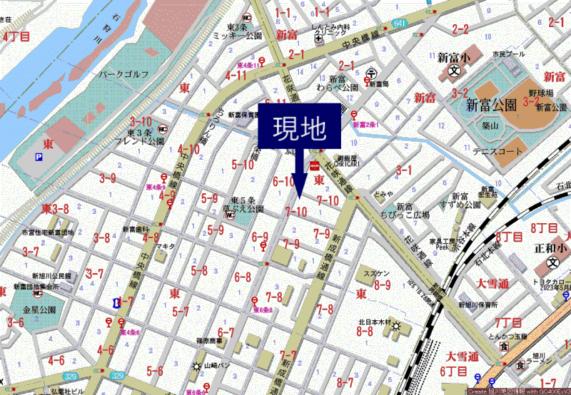 Land in Higashi, Asahikawa – photo 3 of 7 – Asahikawa, Asahikawa, Hokkaido, Japan
