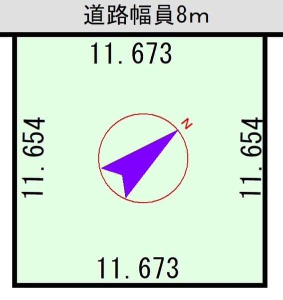 Land in Asahikawa, Hokkaido 307-100 – ¥2,960,000 – photo 2 of 5 – Hokkaido, Hokkaido, Japan
