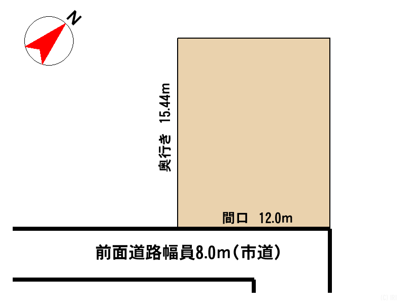 Land in Asahikawa, Hokkaido 251-375 – ¥1,600,000 – photo 2 of 4 – Hokkaido, Hokkaido, Japan