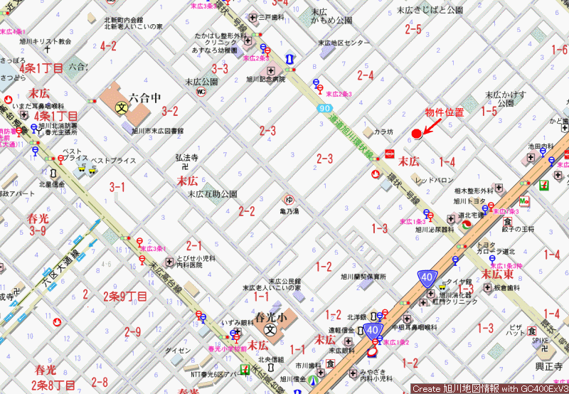 Land in Asahikawa, Hokkaido 251-375 – ¥1,600,000 – photo 3 of 4 – Hokkaido, Hokkaido, Japan