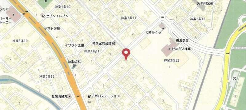 Land in Kagura, Asahikawa – photo 2 of 3 – Asahikawa, Asahikawa, Hokkaido, Japan