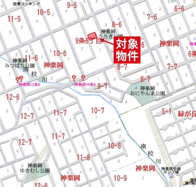Land in Kaguraoka, Asahikawa – photo 2 of 3 – Asahikawa, Asahikawa, Hokkaido, Japan