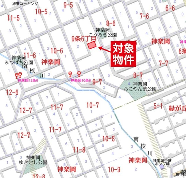 Land in Kaguraoka, Asahikawa – photo 2 of 3 – Asahikawa, Asahikawa, Hokkaido, Japan