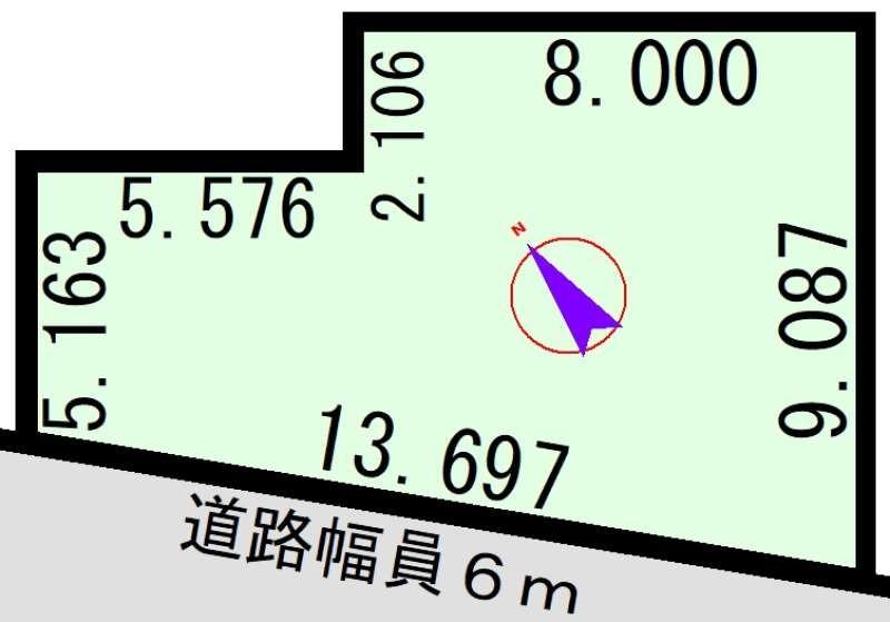 Land in Kamekichi, Asahikawa – photo 2 of 2 – Asahikawa, Kamikawa, Hokkaido, Japan