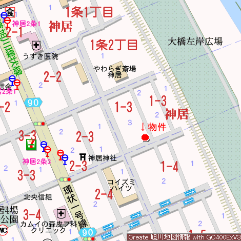 Land in Kamui, Asahikawa – photo 3 of 4 – Asahikawa, Asahikawa, Hokkaido, Japan