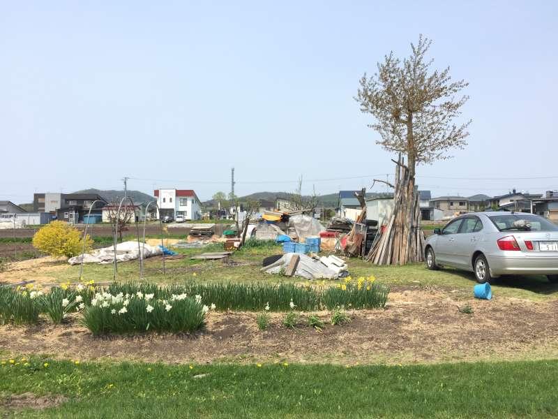 Land in Midorimachi, Pippu – Pippu, Daisetsuzan Foothills, Hokkaido, Japan