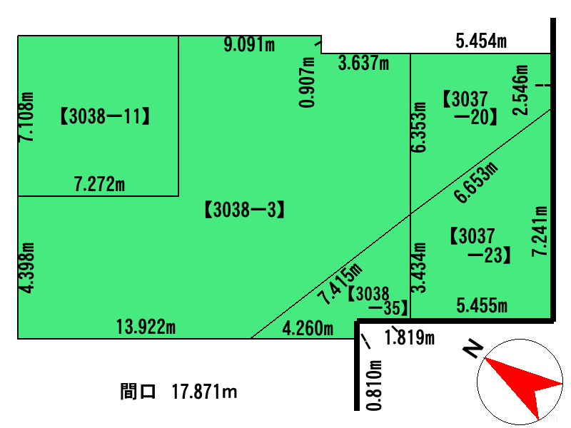 Land in Midorimachi, Asahikawa – photo 2 of 7 – Asahikawa, Asahikawa, Hokkaido, Japan