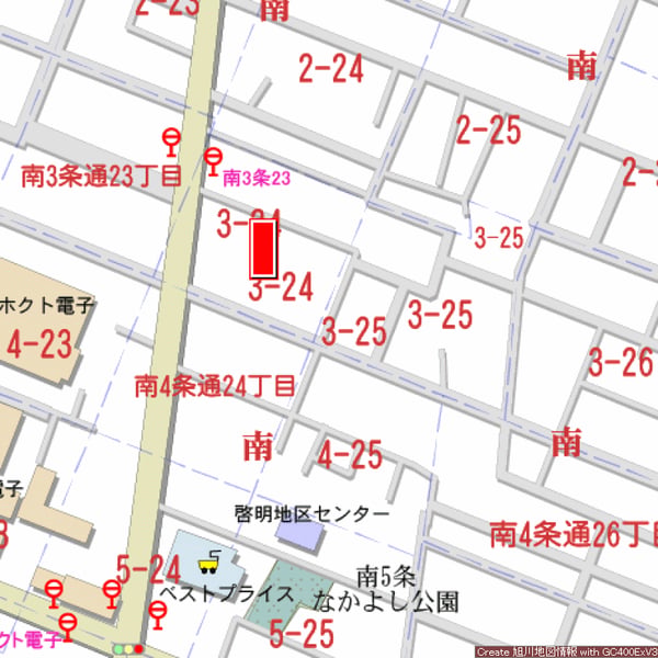 Land in Minami 3 Jōdōri, Asahikawa – photo 3 of 7 – Asahikawa, Asahikawa, Hokkaido, Japan